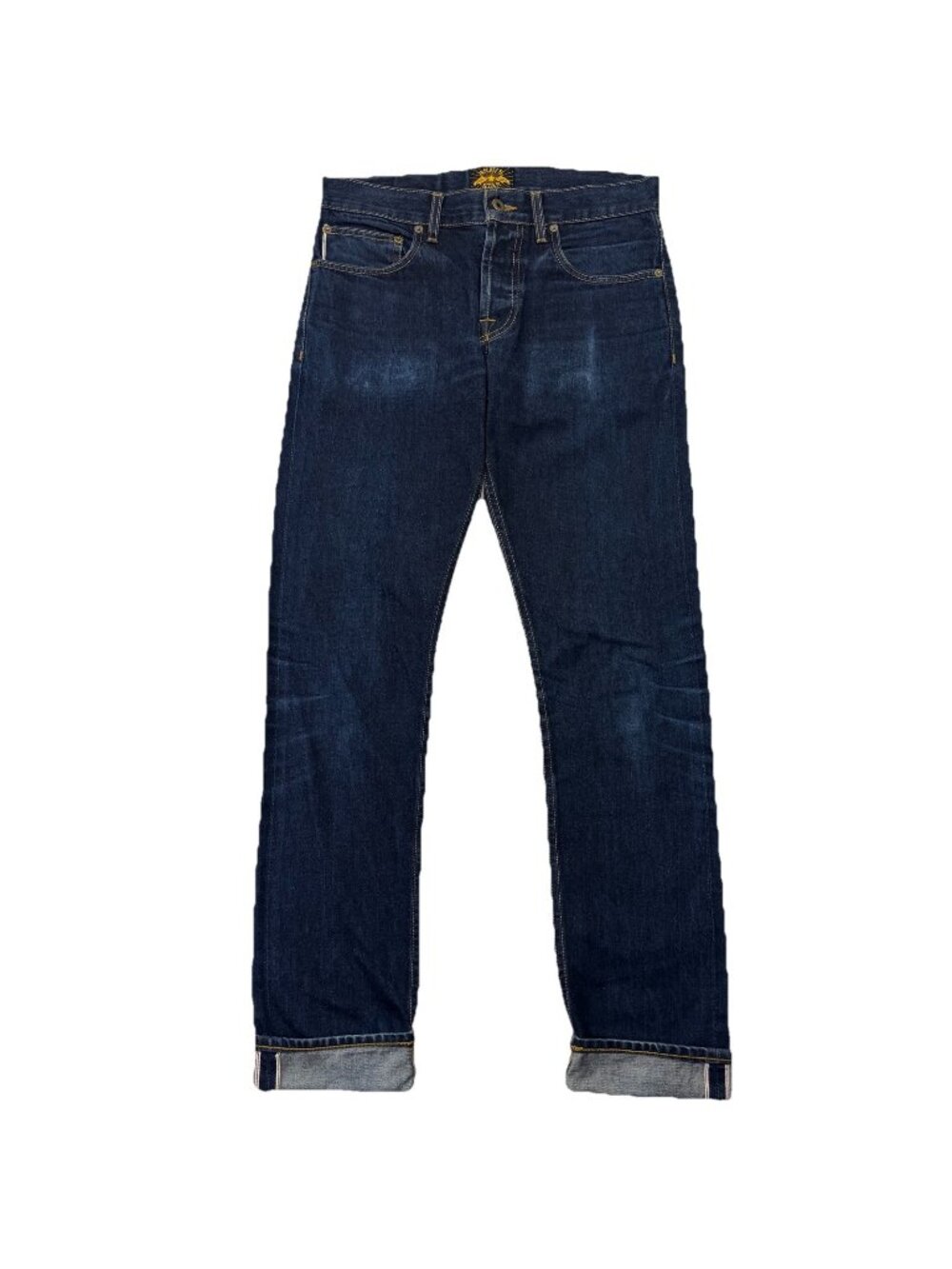 Brave Star 12.5oz The Slim Straight Selvedge Denim Jeans Men’s 31x33 Blue BSJ101